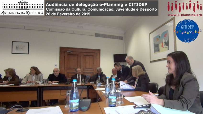 audiencia citidep eplanning na Assembleia da Republica 2021